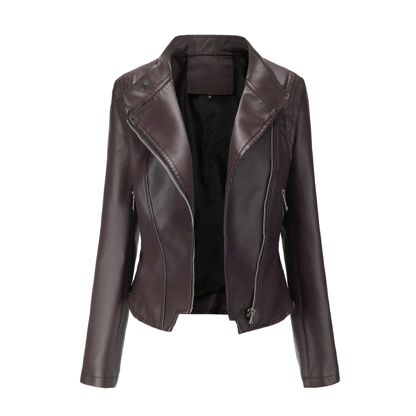 Selvina™ – slim-fit Leather Coat